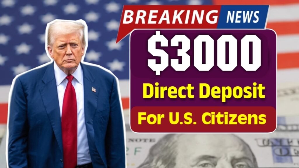 IRS $3000 payment for U.S. citizens